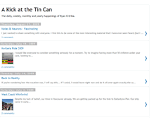 Tablet Screenshot of kickatthecan.blogspot.com
