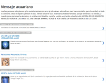 Tablet Screenshot of kana-mensajeacuariano.blogspot.com