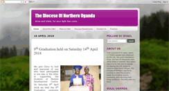 Desktop Screenshot of dioceseofnorthernuganda.blogspot.com