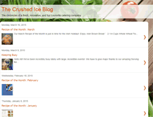 Tablet Screenshot of crushediceevents.blogspot.com