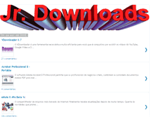 Tablet Screenshot of jrdownloads.blogspot.com