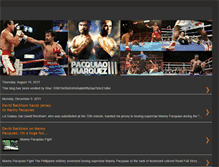 Tablet Screenshot of manny-pacquiao-fight-vs.blogspot.com