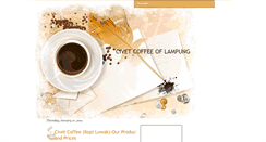 Desktop Screenshot of lampungcivetcoffee.blogspot.com