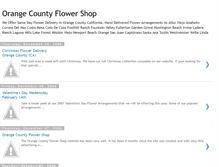 Tablet Screenshot of orangecountyflowershop.blogspot.com