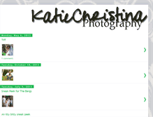 Tablet Screenshot of katiechristinaphotography.blogspot.com