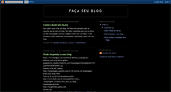 Desktop Screenshot of fazendoblog.blogspot.com