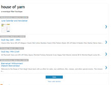 Tablet Screenshot of houseofyarn.blogspot.com