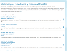 Tablet Screenshot of metodoysociologia.blogspot.com