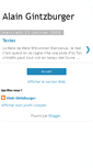 Mobile Screenshot of alaingintzburger.blogspot.com