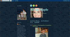 Desktop Screenshot of alionmaple.blogspot.com