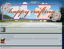 Tablet Screenshot of happycraftinglisa.blogspot.com