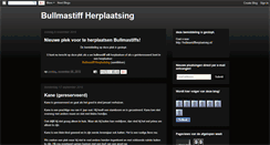 Desktop Screenshot of bullmastiffherplaatsing.blogspot.com