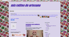 Desktop Screenshot of misratitosdeartesana.blogspot.com