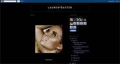 Desktop Screenshot of laurenbaxter.blogspot.com