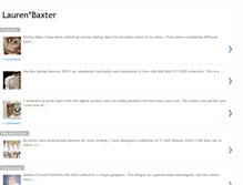 Tablet Screenshot of laurenbaxter.blogspot.com