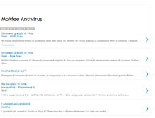 Tablet Screenshot of antivirusmcafee.blogspot.com
