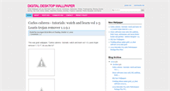 Desktop Screenshot of digital-desktop-wallpaper.blogspot.com