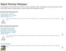 Tablet Screenshot of digital-desktop-wallpaper.blogspot.com