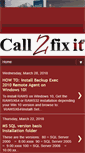 Mobile Screenshot of call2fixit.blogspot.com