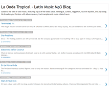 Tablet Screenshot of laondatropical.blogspot.com