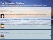 Tablet Screenshot of kojohnson.blogspot.com