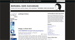 Desktop Screenshot of berawaldarikacangan.blogspot.com