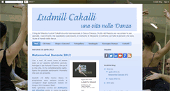 Desktop Screenshot of ludmillcakalli.blogspot.com