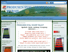 Tablet Screenshot of produsen-syal-rajutan.blogspot.com