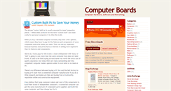 Desktop Screenshot of computerboards.blogspot.com