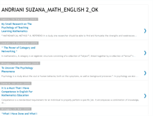 Tablet Screenshot of andrianisuzanaenglish2.blogspot.com