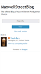 Mobile Screenshot of maxwellstreetblog.blogspot.com