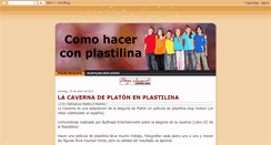 Desktop Screenshot of comohacerconplastilina.blogspot.com