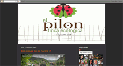 Desktop Screenshot of fincaecologicaelpilon.blogspot.com