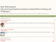 Tablet Screenshot of bestwildlife.blogspot.com