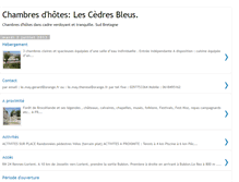 Tablet Screenshot of lescedresbleus.blogspot.com