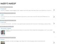 Tablet Screenshot of madzmakeup14lipsticks.blogspot.com