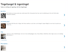 Tablet Screenshot of ingentingel.blogspot.com