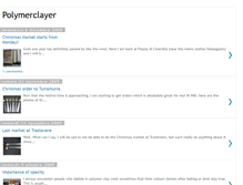 Tablet Screenshot of polymerclayer.blogspot.com