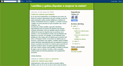 Desktop Screenshot of comomejorarlavision.blogspot.com