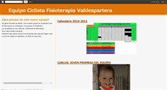 Desktop Screenshot of fisioterapiavaldespartera.blogspot.com