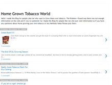 Tablet Screenshot of homegrowntobacco.blogspot.com