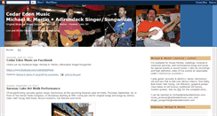 Desktop Screenshot of cedaredenmusic.blogspot.com