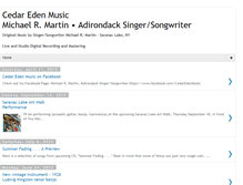 Tablet Screenshot of cedaredenmusic.blogspot.com