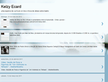 Tablet Screenshot of kelzyecard.blogspot.com