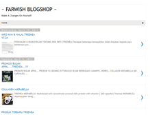 Tablet Screenshot of farwishcollections.blogspot.com