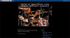 Desktop Screenshot of ctrstdrumschool.blogspot.com