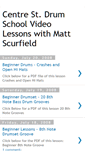 Mobile Screenshot of ctrstdrumschool.blogspot.com