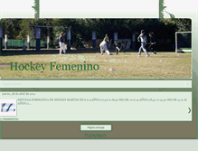 Tablet Screenshot of hockeyfemeninosanmiguel.blogspot.com