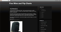 Desktop Screenshot of finewineandflipcharts.blogspot.com