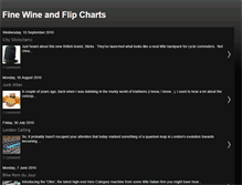 Tablet Screenshot of finewineandflipcharts.blogspot.com
